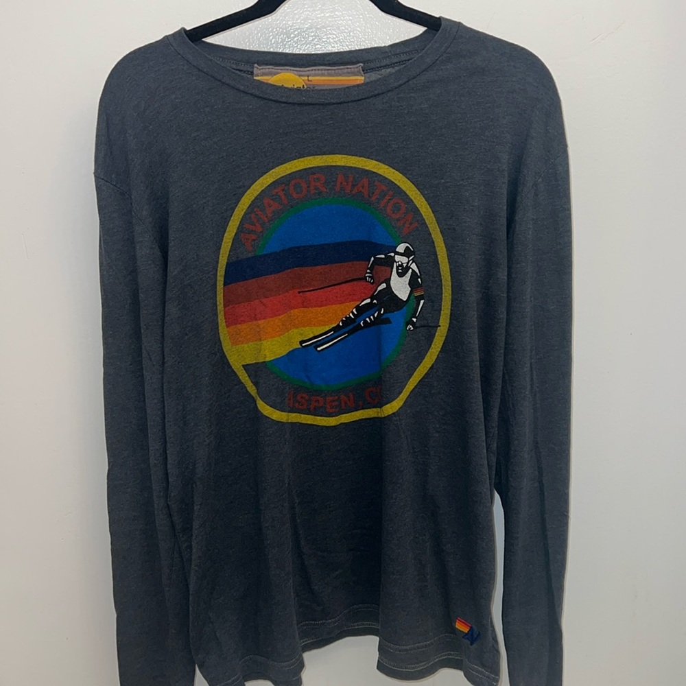 Men’s Aviator Nation Aspen Long Sleeve Top